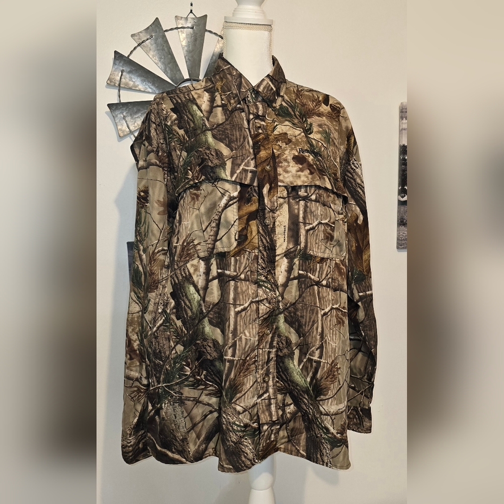Remington Camo Mens Shirt Large